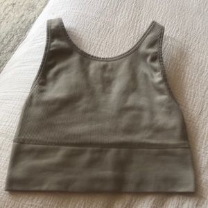 Victoria’s Secret Grey Long Line Seamless Bra